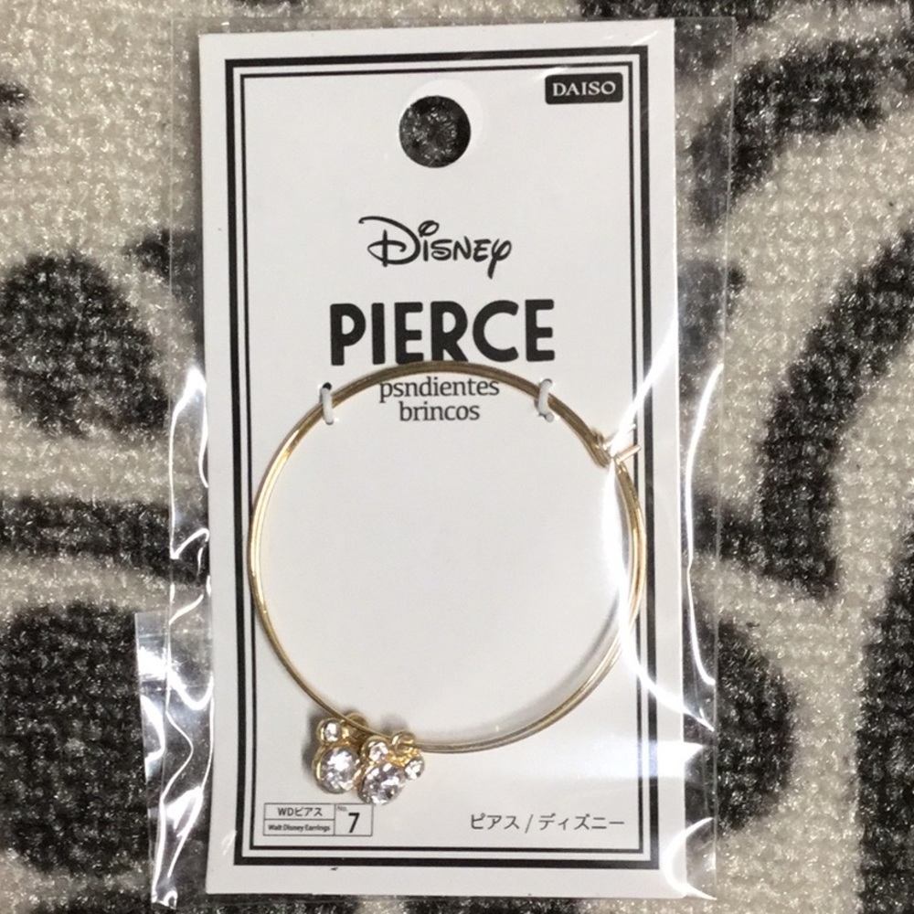 Disney Mickey Hoop Earrings